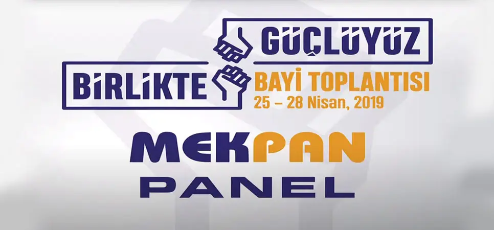 Mekpan 2nd Dealer Meeting was Held in Antalya