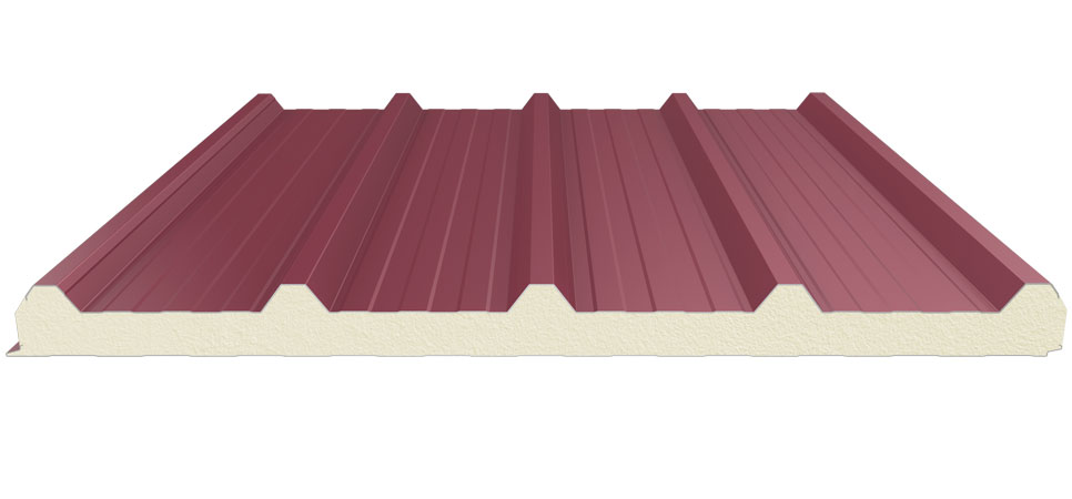 Panel de techo compatible con policarbonato de 5 llantas