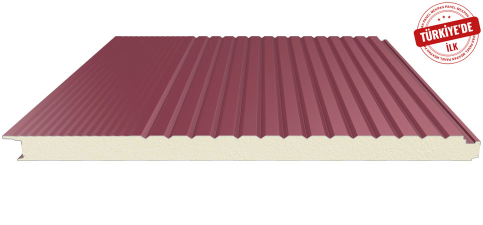Concealed fastener V Facade Panel