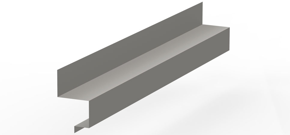 Omega Profile Wall Joint Cap 